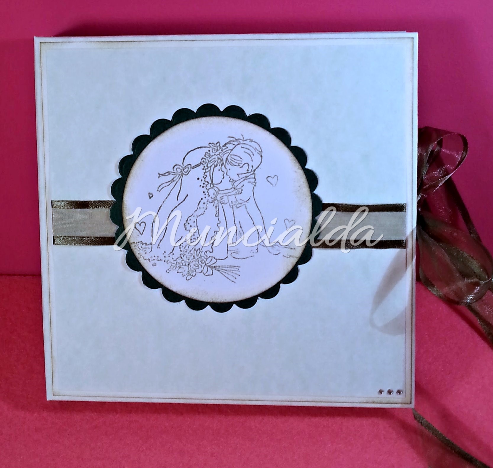 DVD USB COVER CASE: Custodia per matrimonio