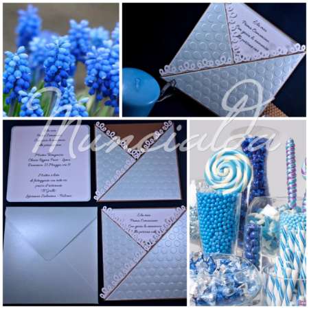 Partecipazioni handmade comunione