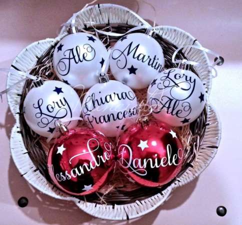 palline di Natale personalizzate