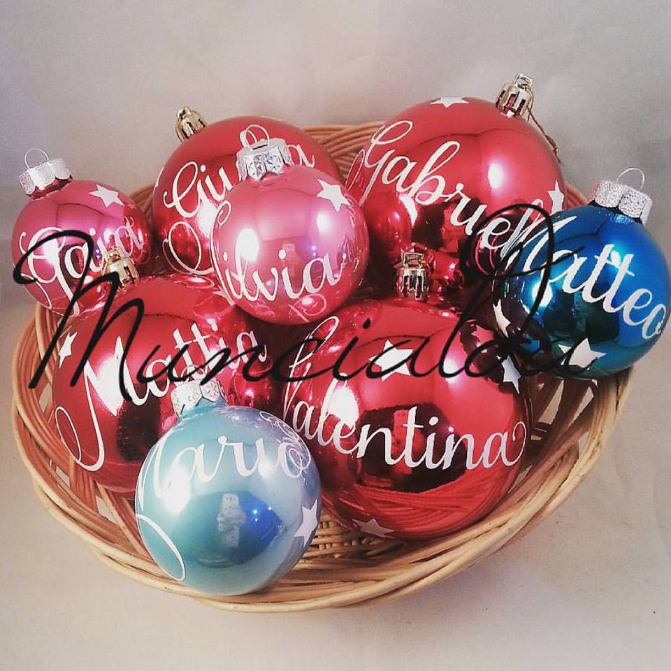 palline di Natale personalizzate 