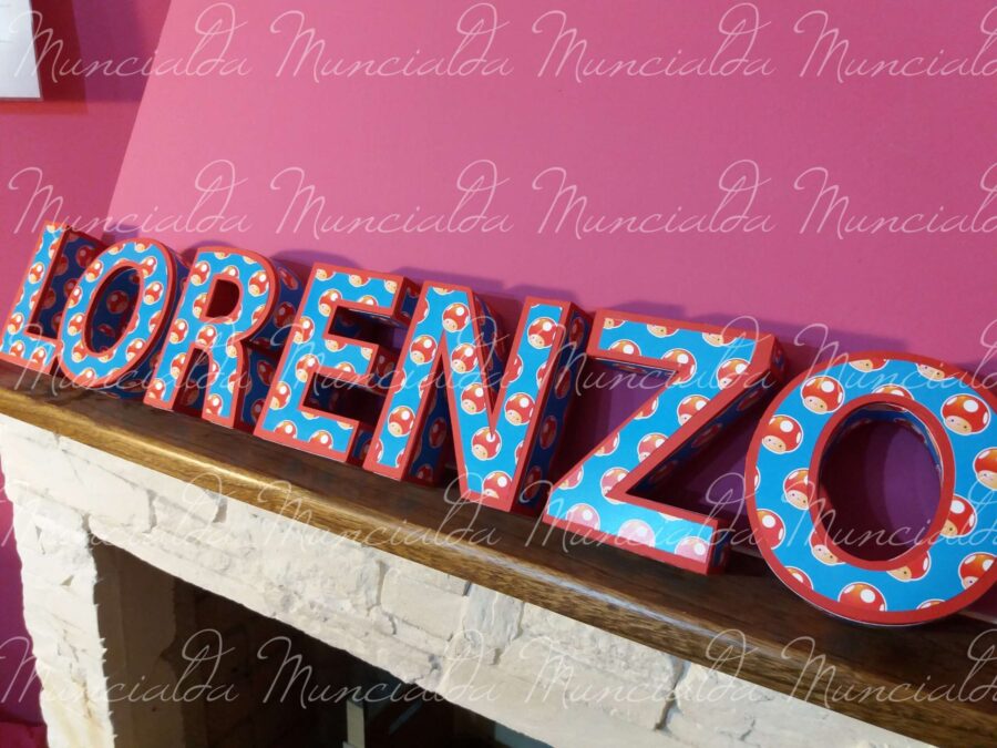 Scatole porta confetti - lettere 3D - immagine 11