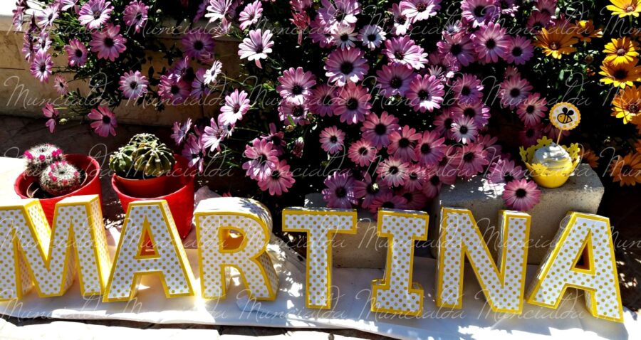 Scatole porta confetti - lettere 3D - immagine 12