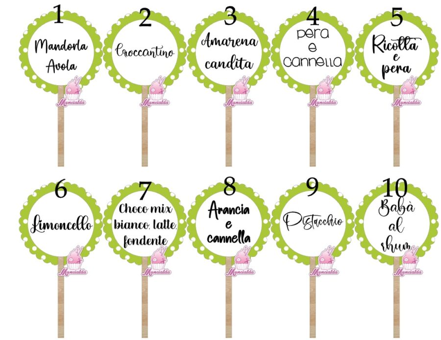 Stecche segnagusto fiore - immagine 4