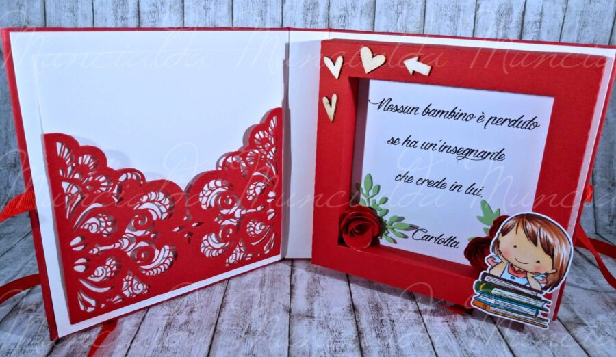 Cornice grazie maestra