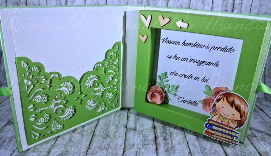 Cornice grazie maestra
