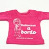 mini t-shirt a bordo