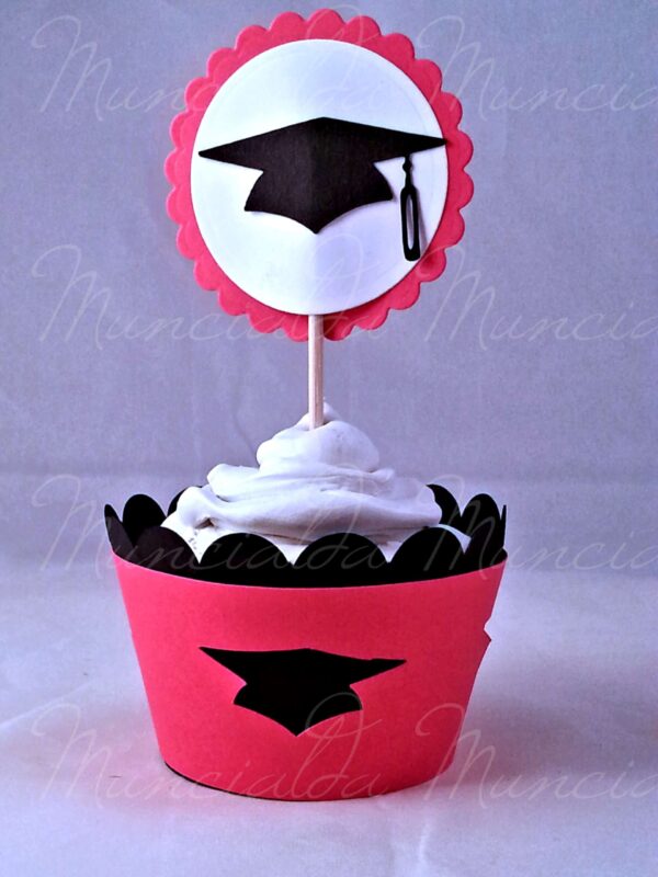 cupcake topper laurea