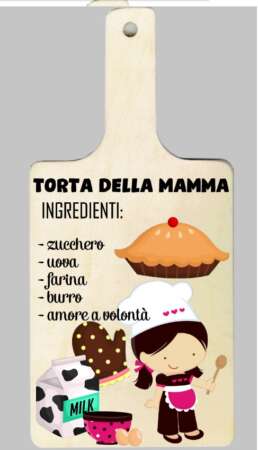 TAGLIERE FESTA DELLA MAMMA