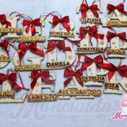Decorazioni in legno lettere con nome