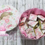 Cioccolatini personalizzati bimba e unicorno