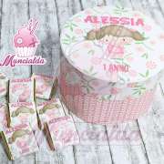Cioccolatini personalizzati bimba e unicorno