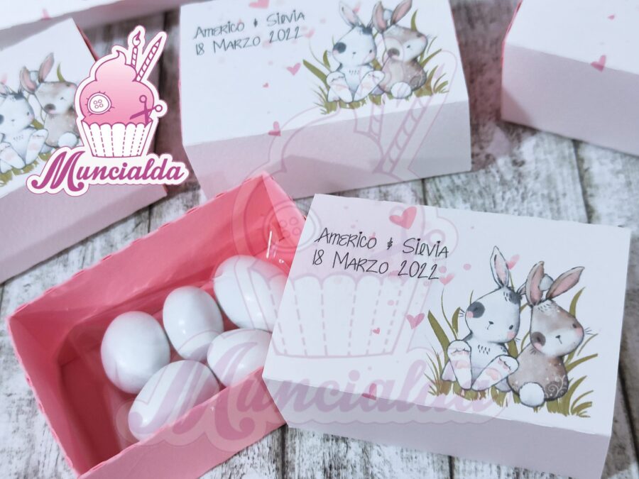 Bomboniere matrimonio scatoline fiammiferi