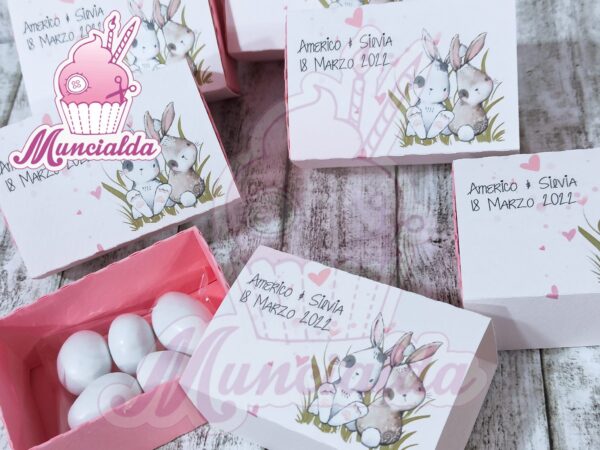 Bomboniere matrimonio scatoline fiammiferi