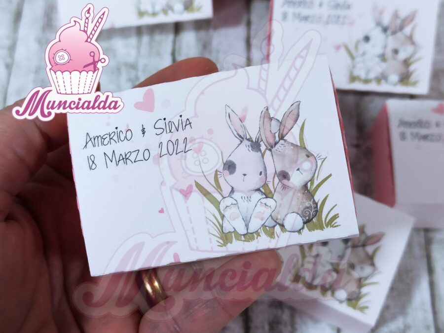 Bomboniere matrimonio scatoline fiammiferi