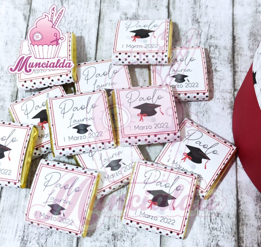 Cioccolatini personalizzati Laurea