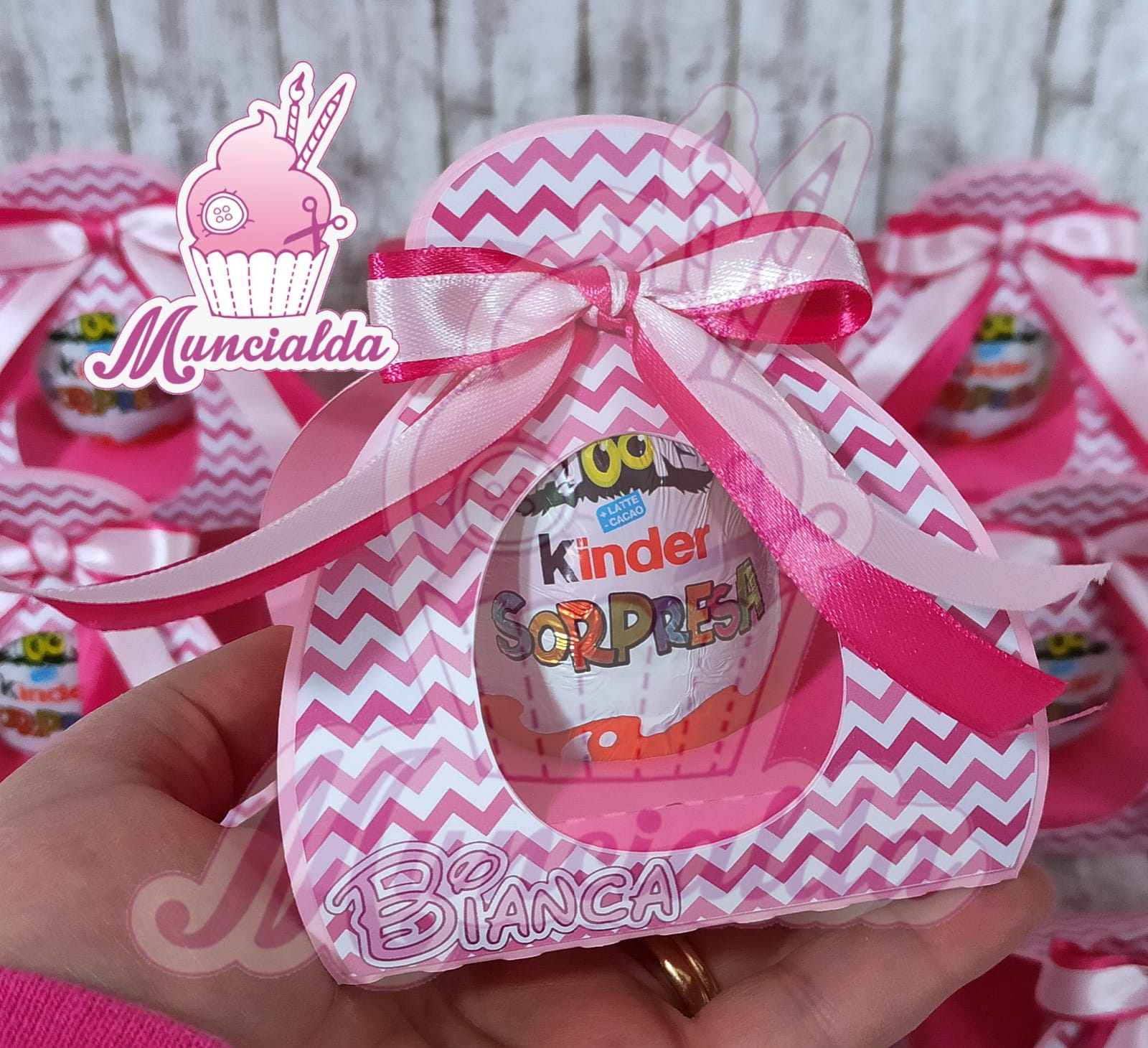 Scatoline ovetto Kinder, il regalino fine festa ideale