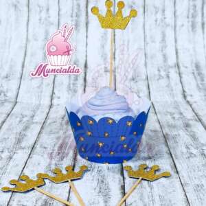 cupcake topper coroncina