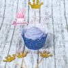 cupcake topper coroncina