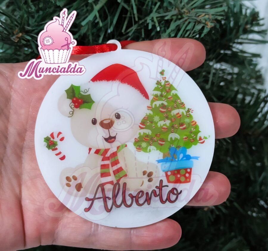palline di natale in metacrilato
