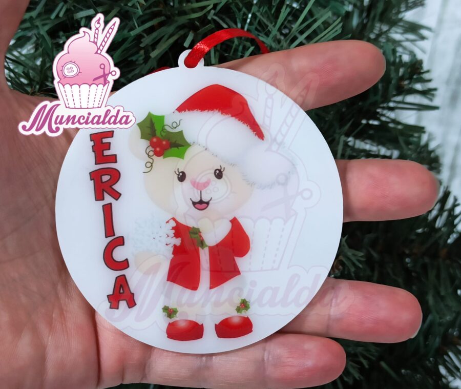 palline di natale in metacrilato