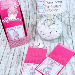 sacchetti confetti baby shower