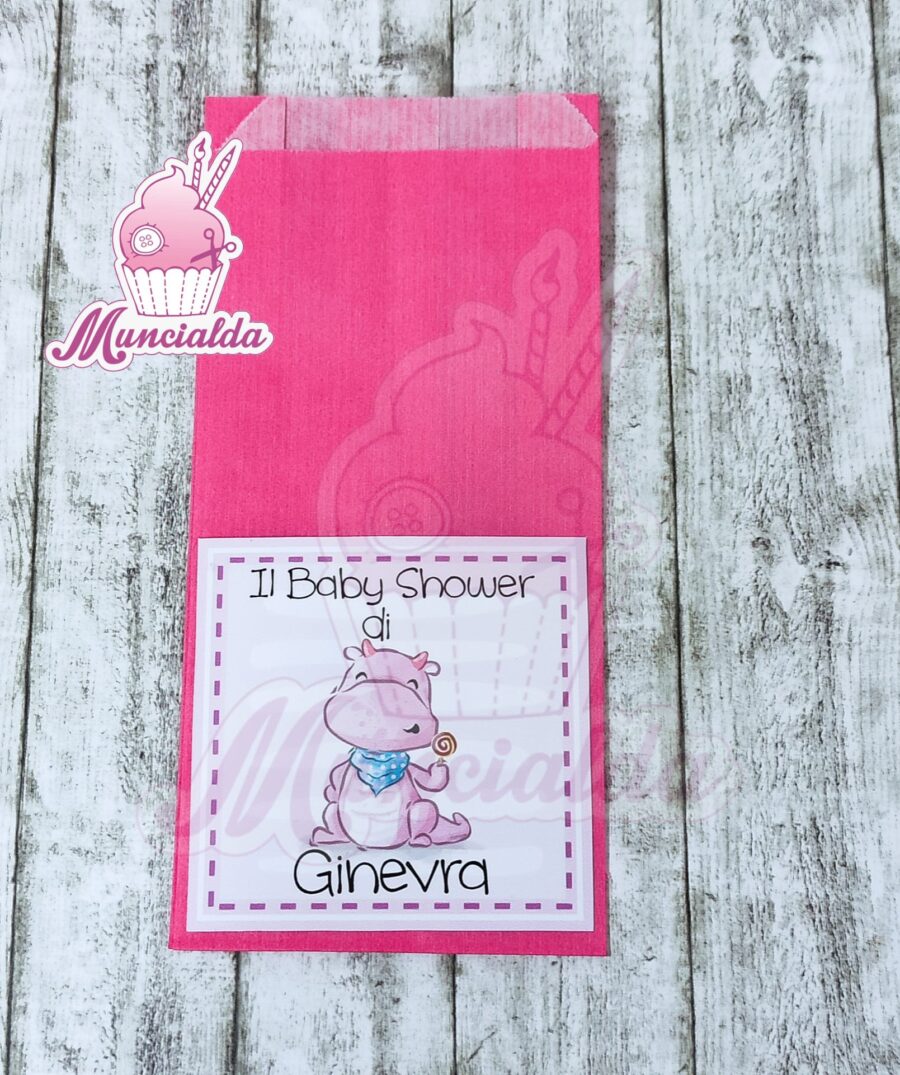 sacchetti confetti baby shower
