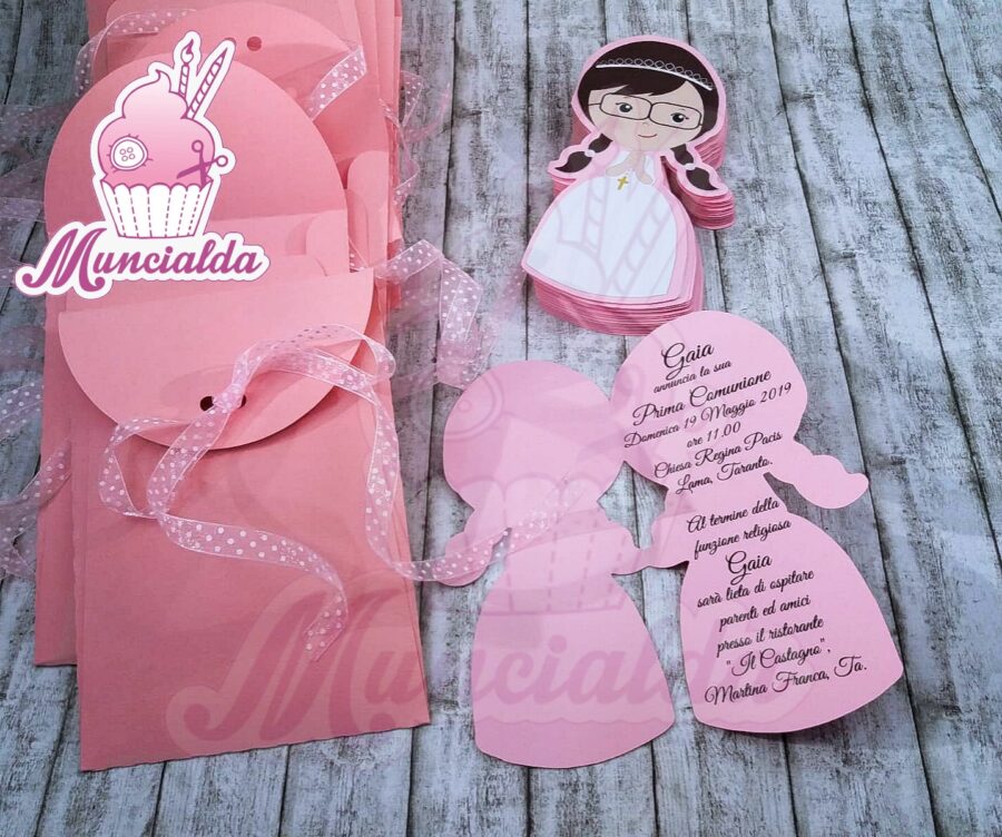 Inviti Prima Comunione bambina