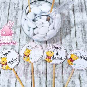 Segnagusto confettata, Battesimo Winnie the Pooh