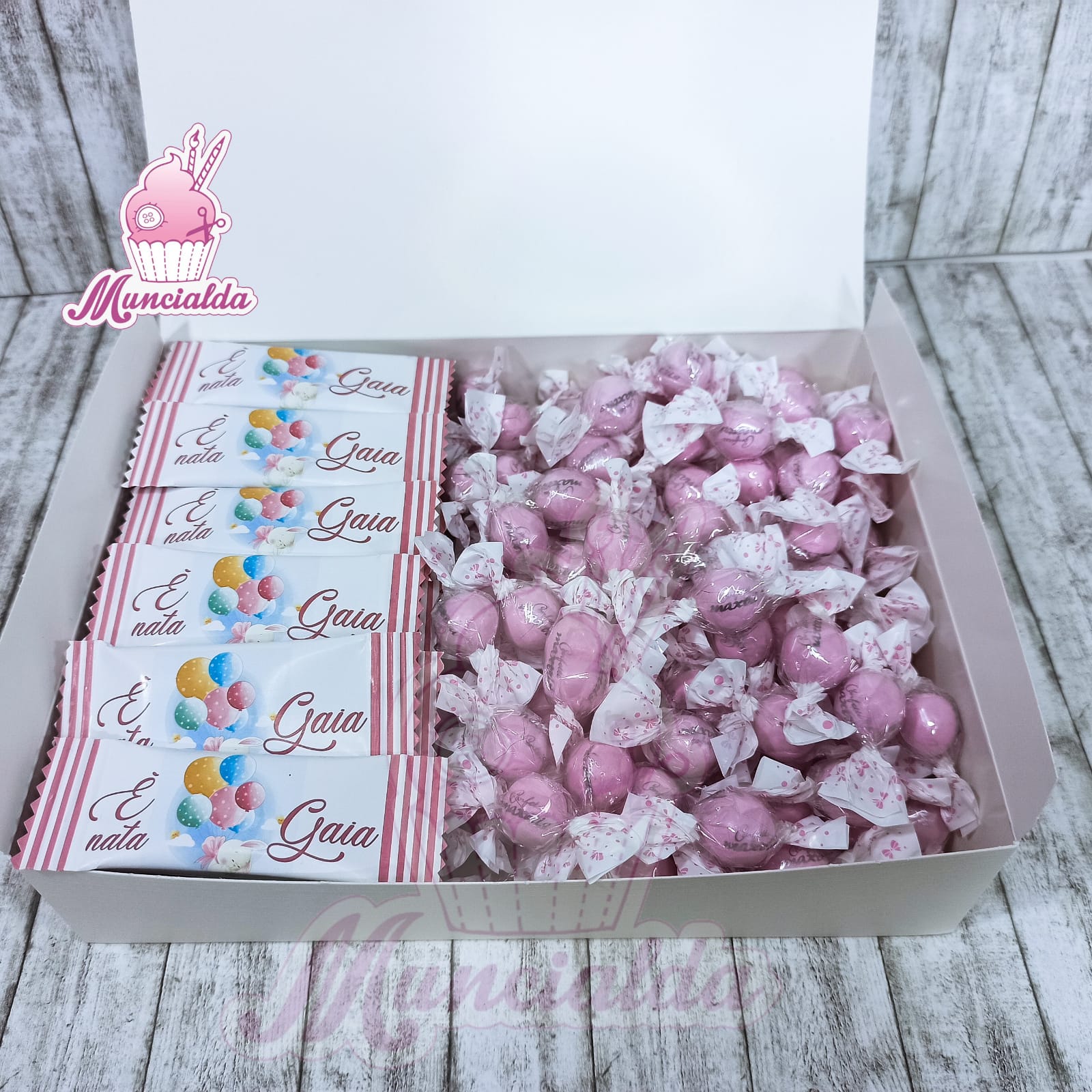 Scatola degustazione confetti naturale NAT01