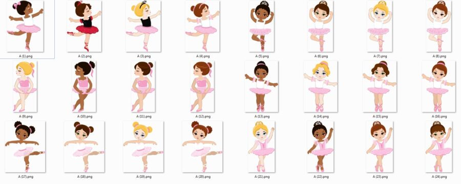 Cake topper ballerina - immagine 6