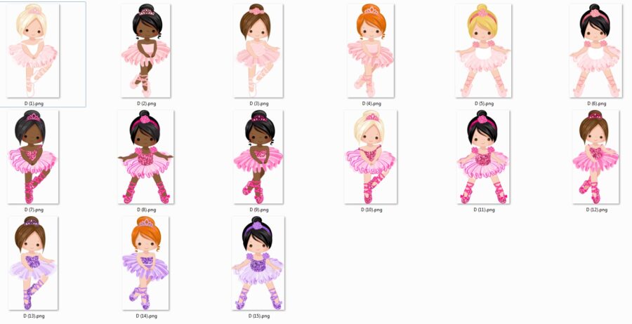 Cake topper ballerina - immagine 9