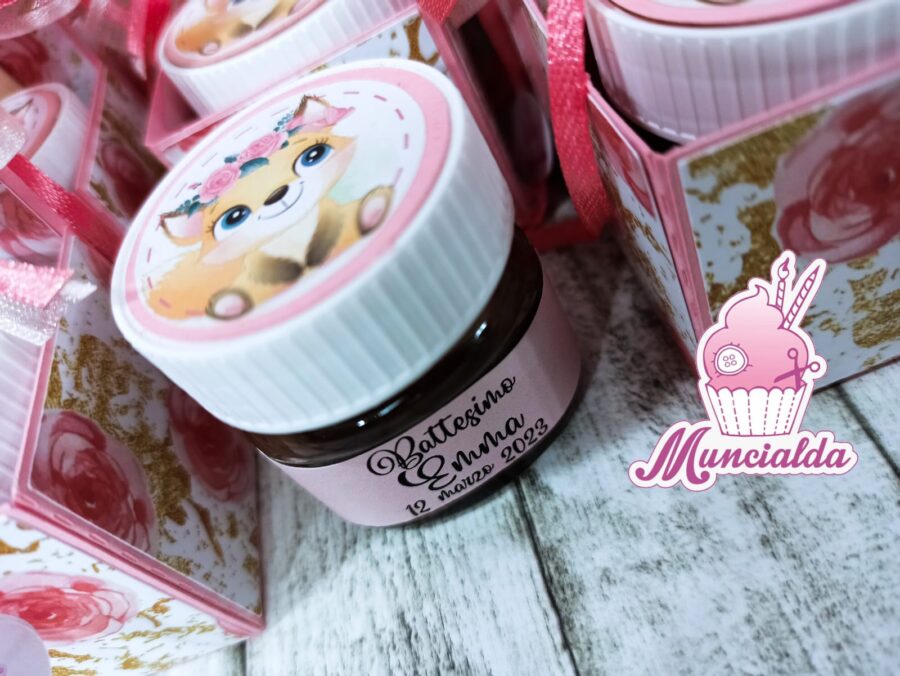 bomboniere nutelline Battesimo