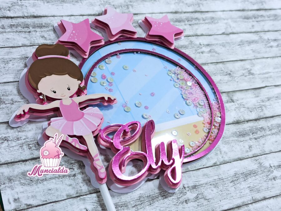 cake topper ballerina