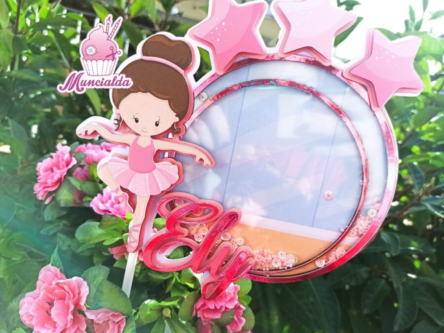 cake topper ballerina
