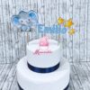 cake topper elefantino