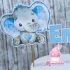 cake topper elefantino