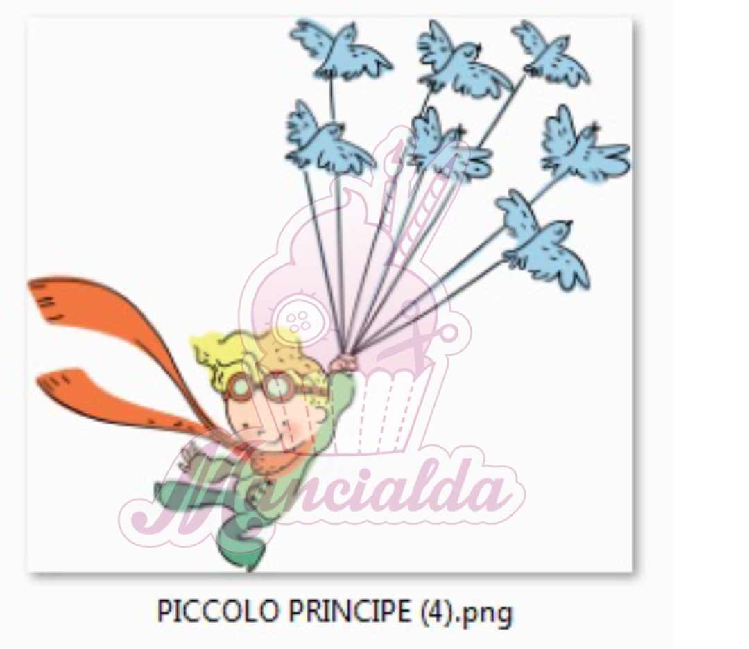 Segnaposto Piccolo Principe ,segnalibro Piccolo Principe,battesimo