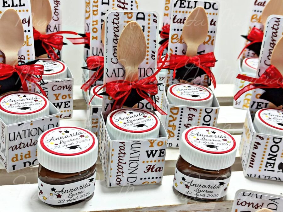 bomboniere nutelline laurea