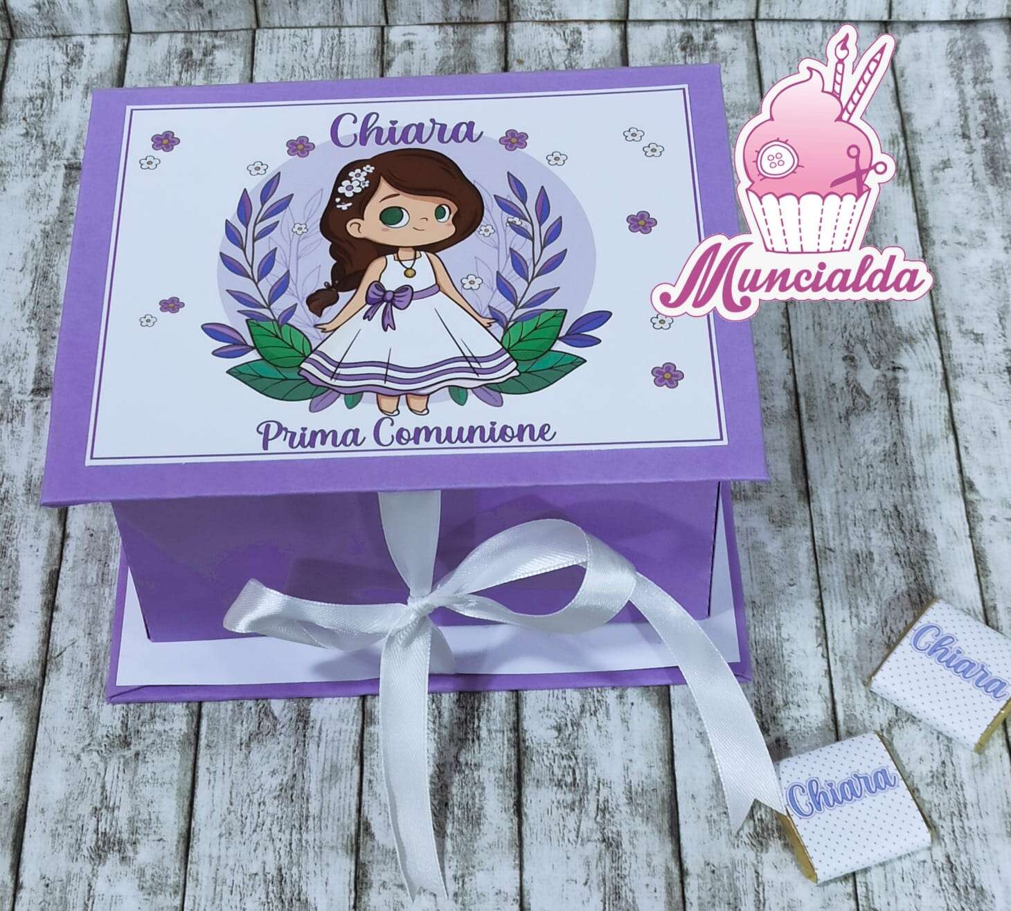 Cioccolatini personalizzati prima Comunione bambina