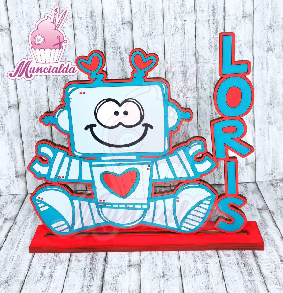 Decorazione da Cameretta Bimbo con Robot