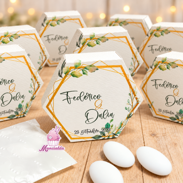 Scatoline confetti matrimonio