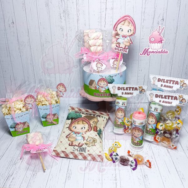 Party Kit Cappuccetto rosso
