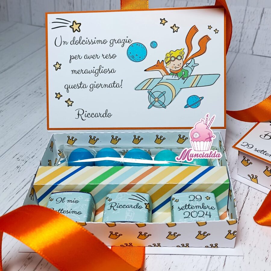 scatole degustazione confetti piccolo principe