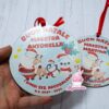 Pallina di Natale regalo maestre