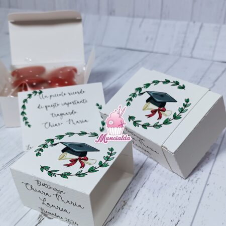 scatoline portaconfetti Laurea