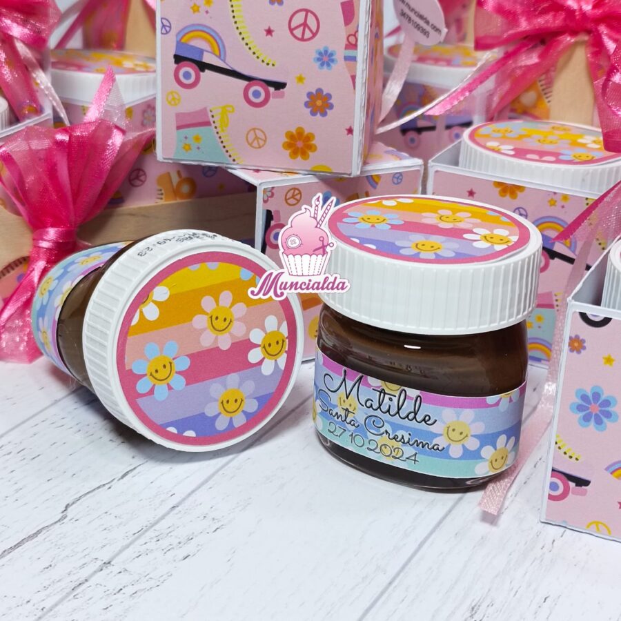 Bomboniere figli dei fiori nutelline