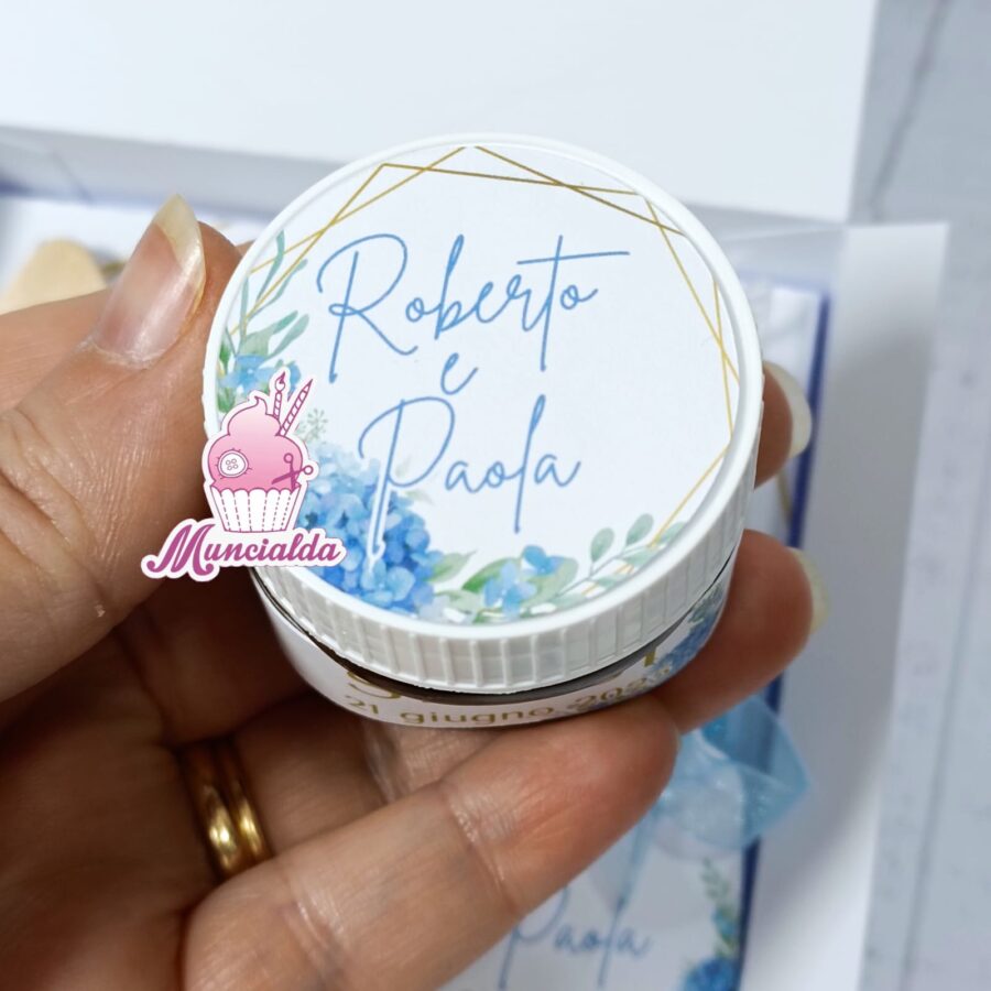 Bomboniera matrimonio nutelline