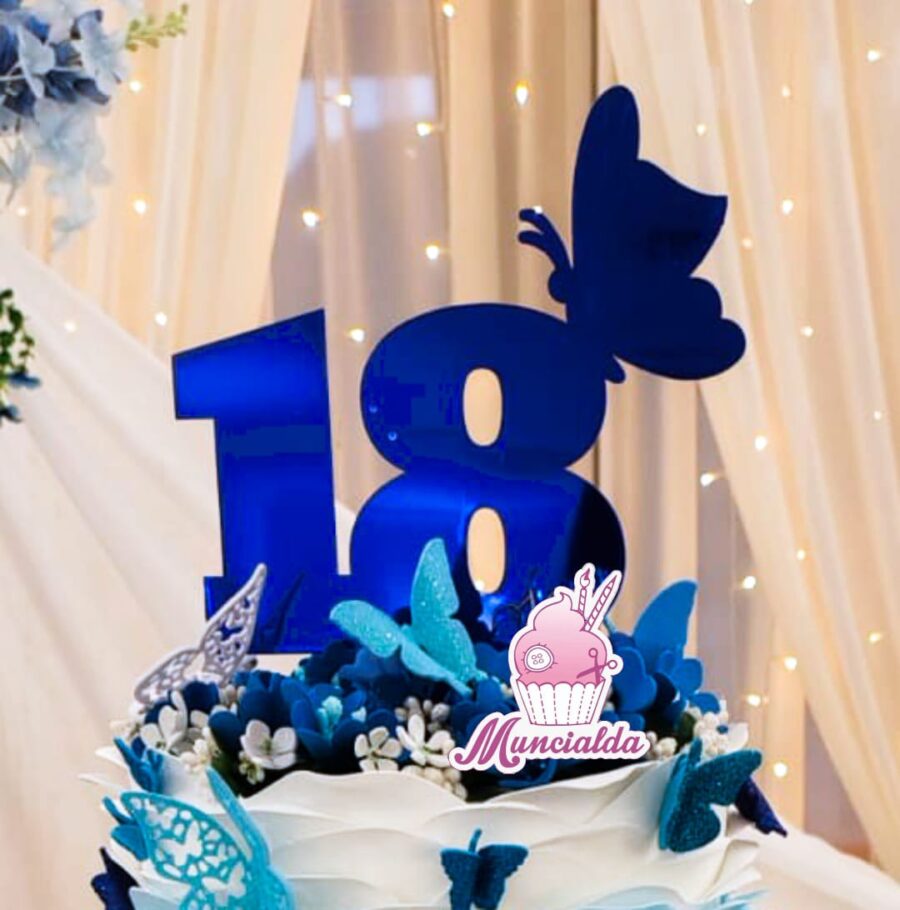 torta scenografica farfalle