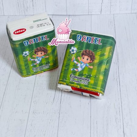 PARTY KIT COMUNIONE TEMA CALCIO