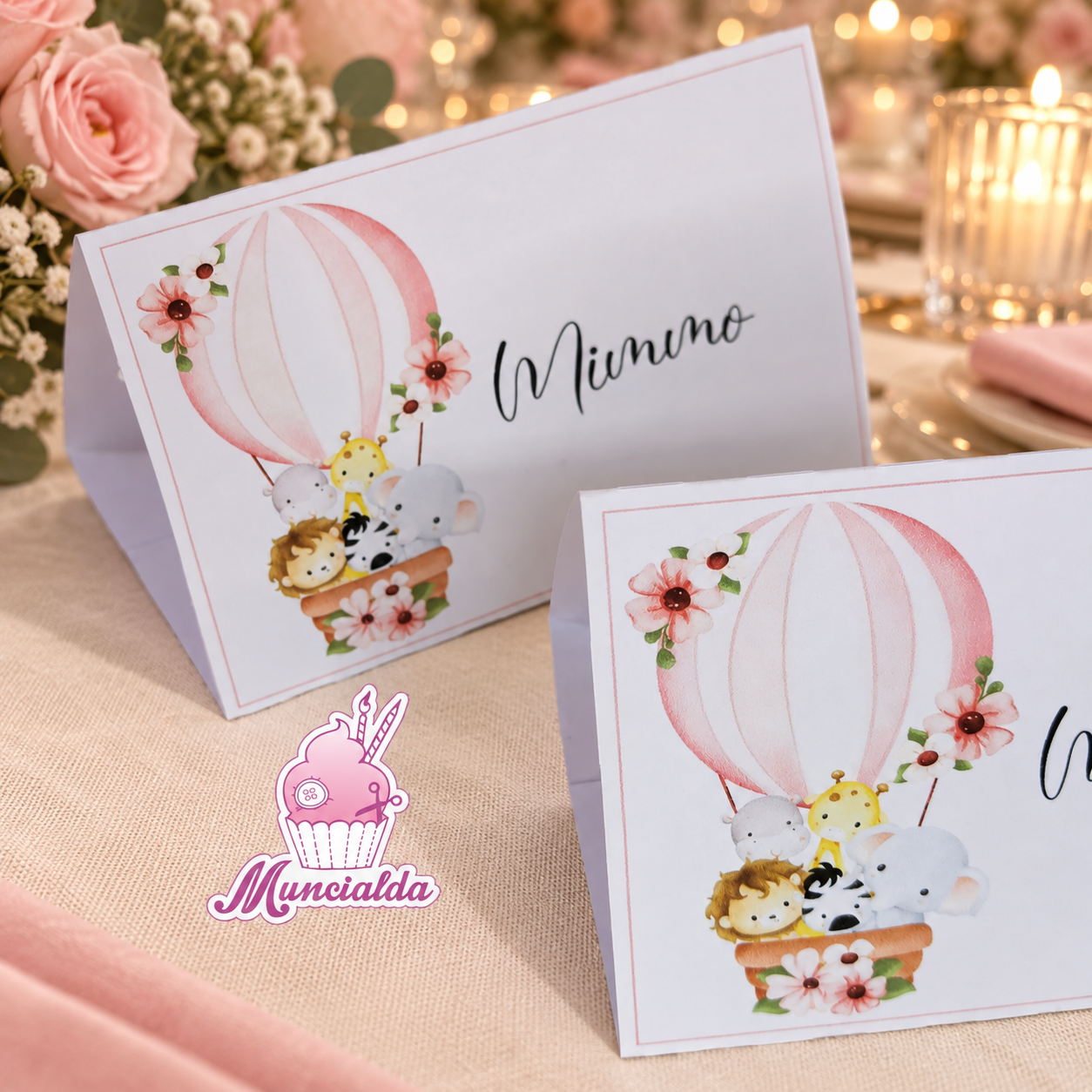 Tableau de mariage - MONGOLFIERA